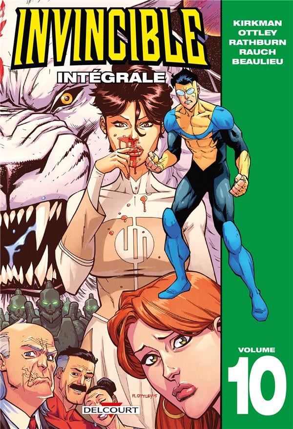 Invincible : Intégrale vol.10 - Cover