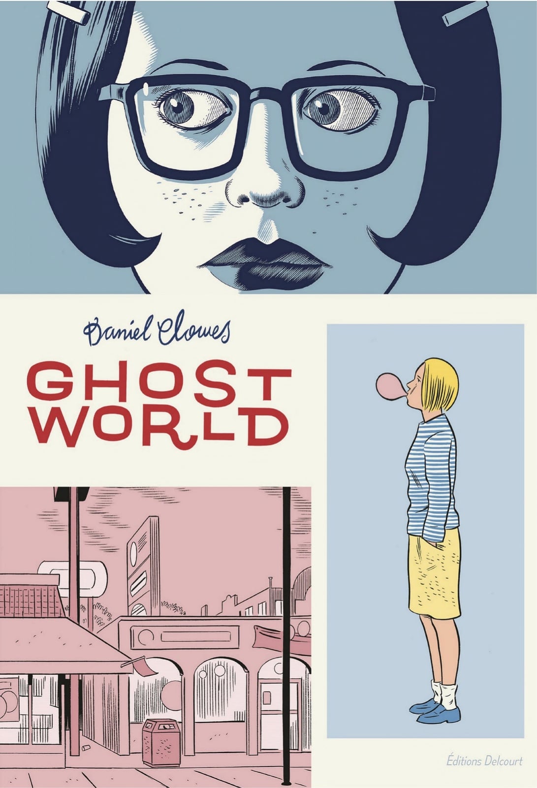 La Bibliothèque de Daniel Clowes - Ghost World - Cover