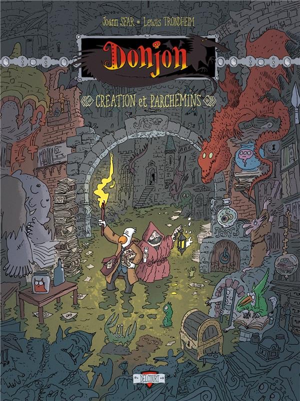 Donjon : bonus ; création et parchemins - Cover