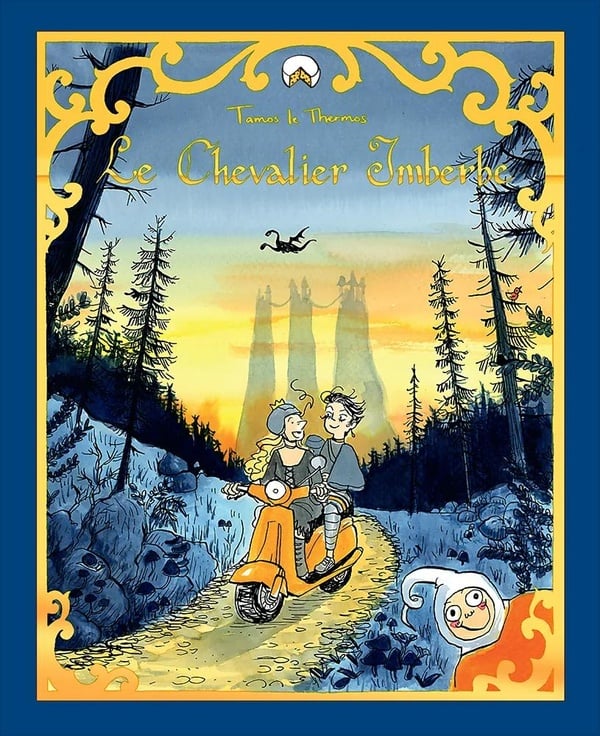 Le Chevalier Imberbe - Cover