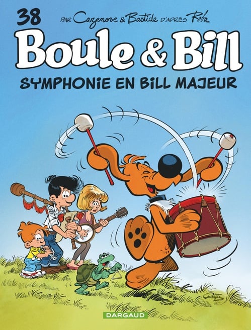 Boule et Bill - Tome 38 - Symphonie en Bill majeur - Cover