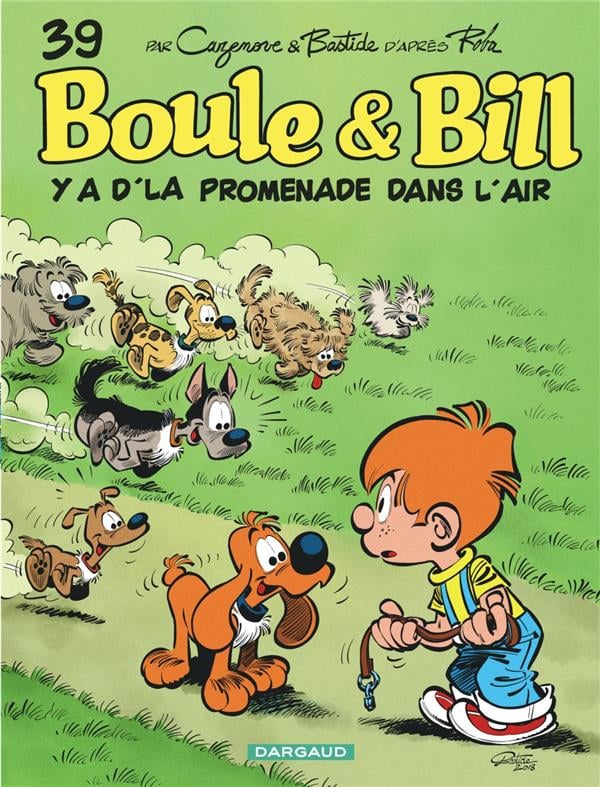 Boule & Bill Tome 39 : y a d'la promenade dans l'air - Cover