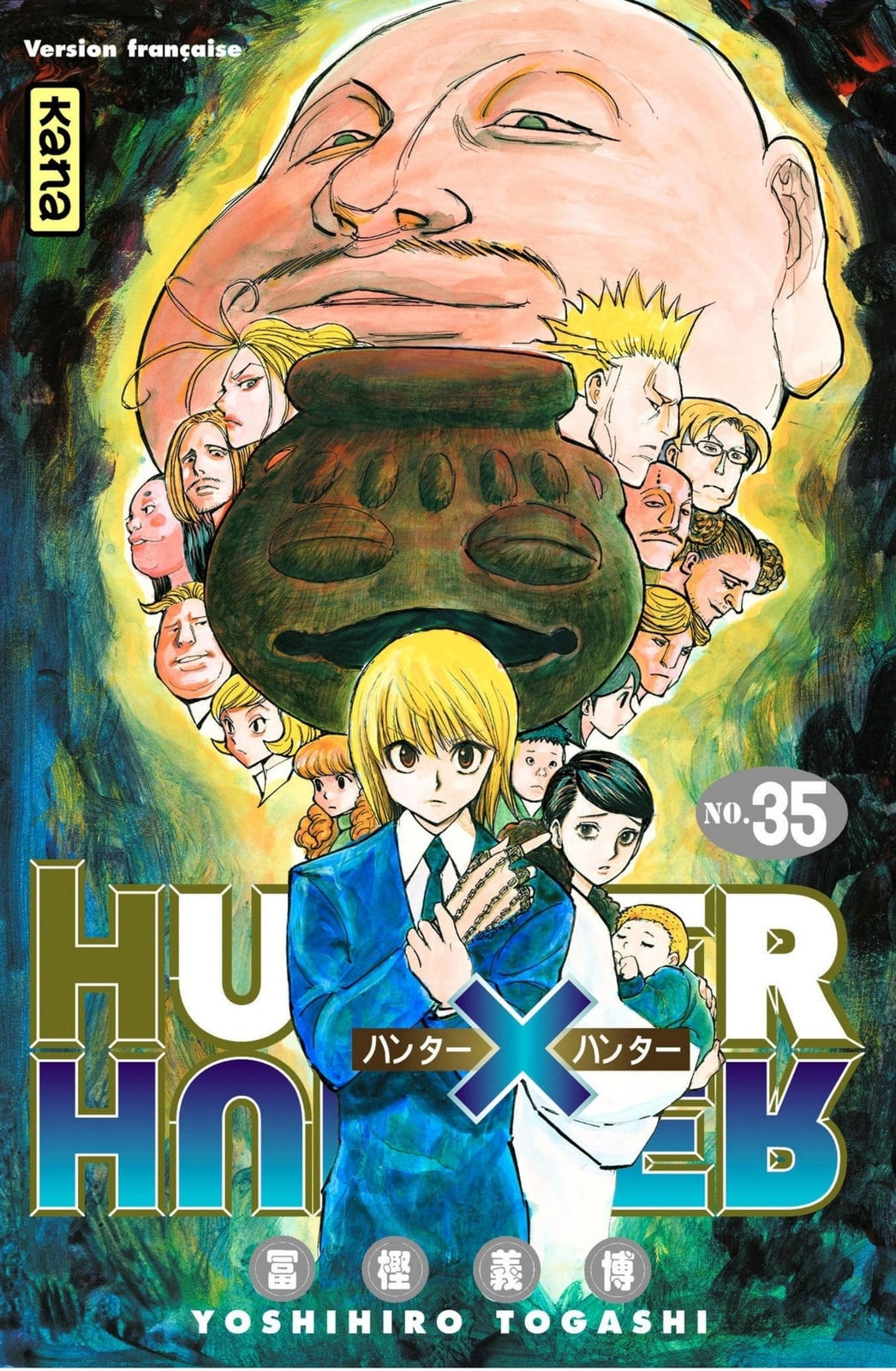 Hunter X Hunter, tome 35 - Cover