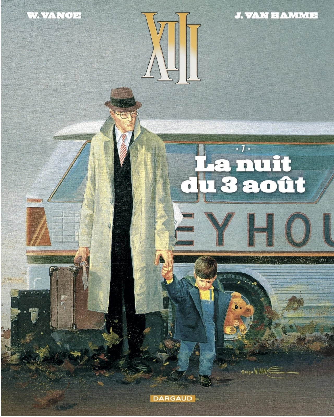 XIII - tome 7 - La nuit du 3 août - Cover