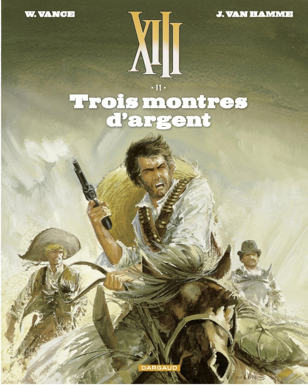 XIII - tome 11 - Trois montres d'argent - Cover
