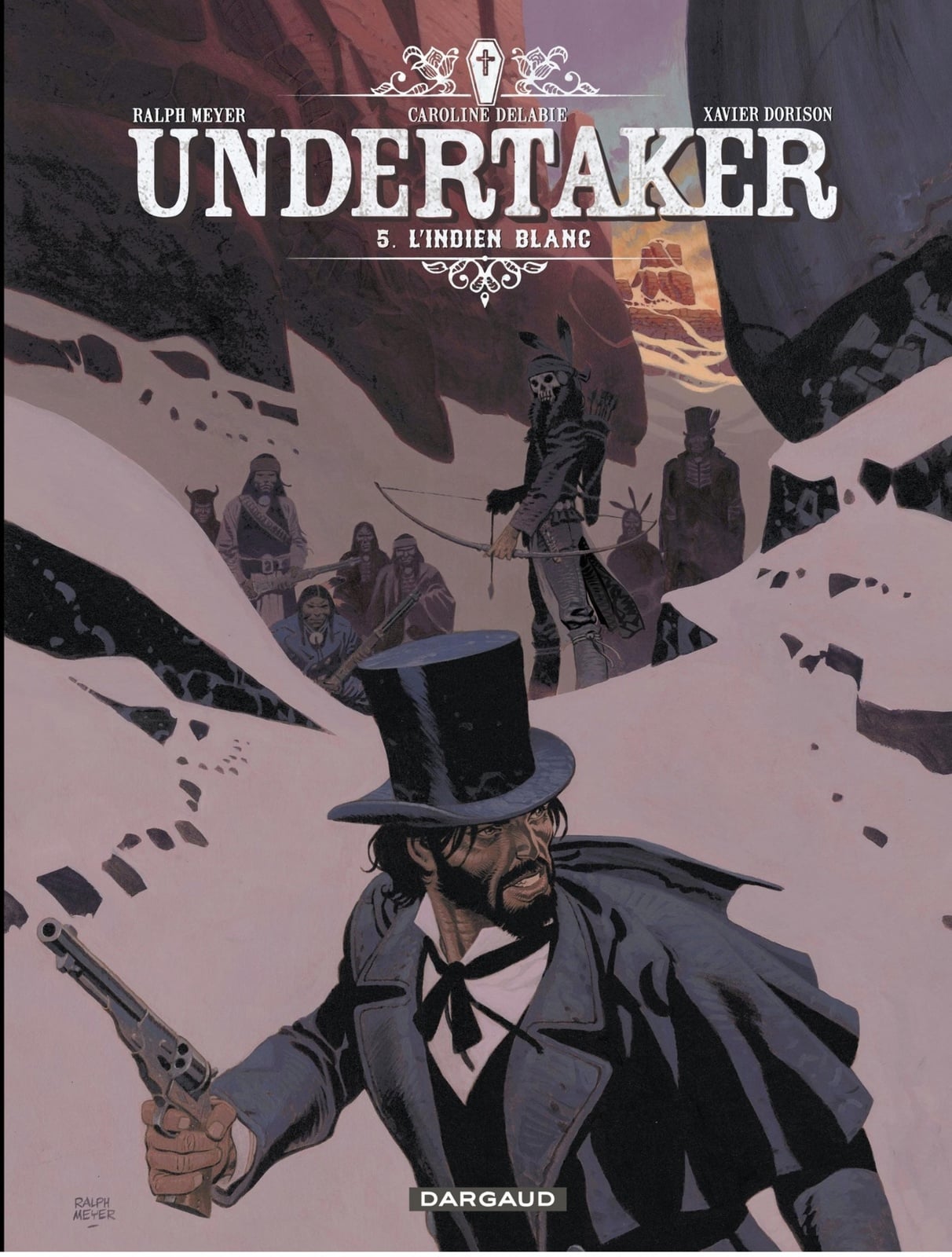 Undertaker - tome 5 - L'Indien blanc - Cover