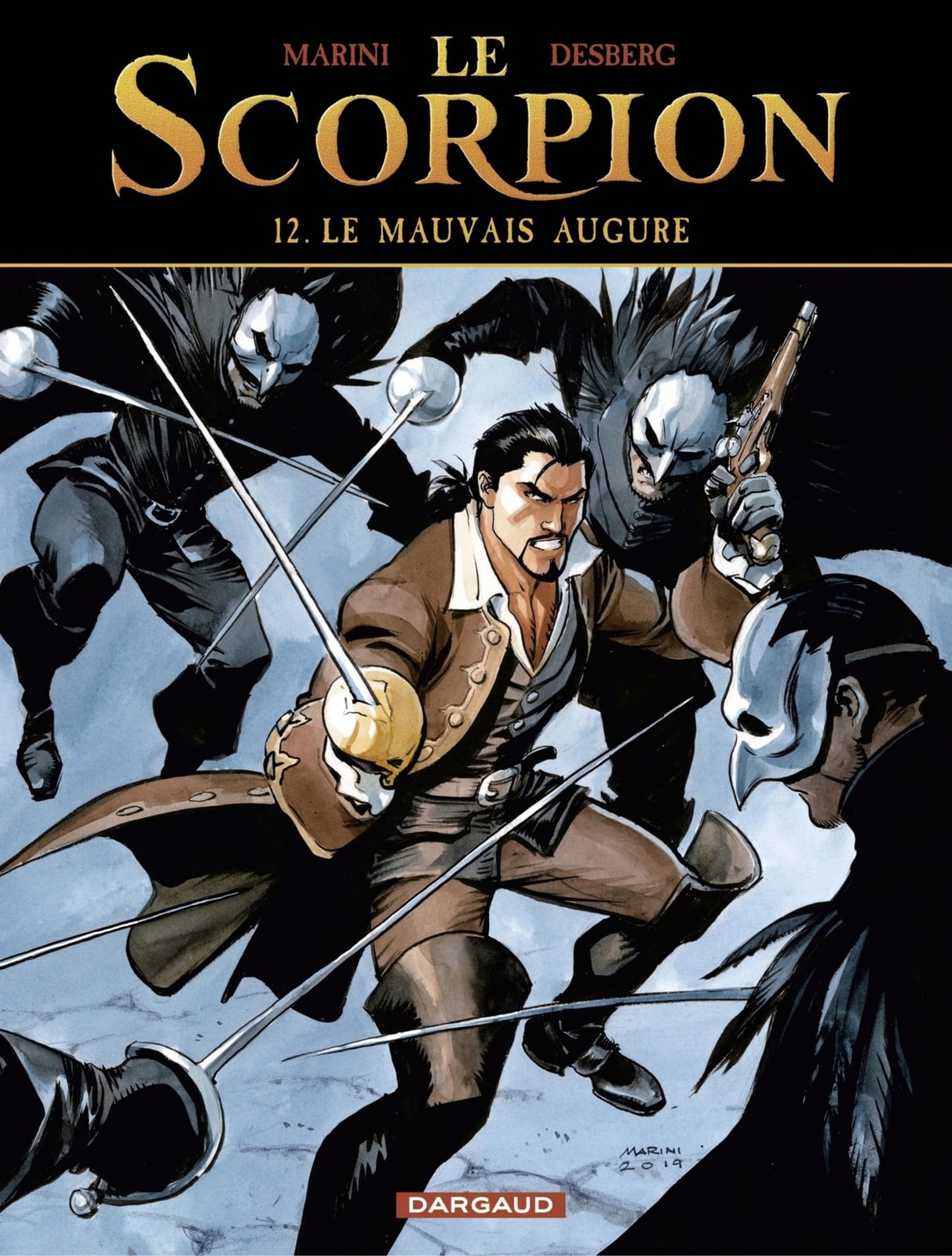 Le Scorpion - tome 12 - Le Mauvais Augure - Cover