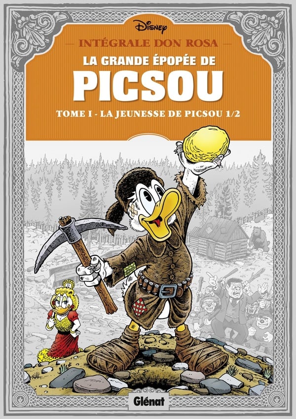 La jeunesse de Picsou 1/2 - Cover