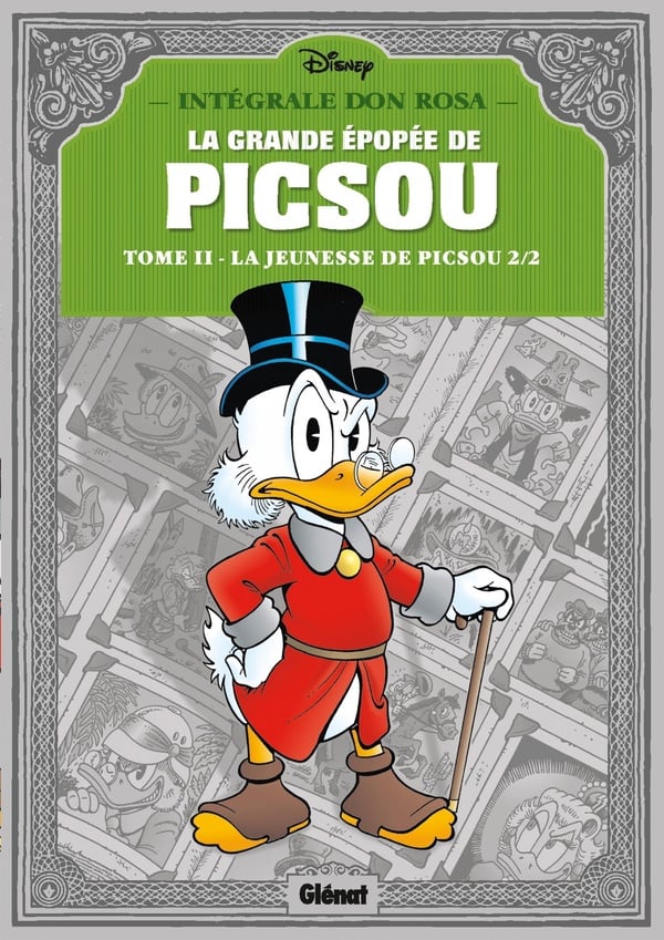 La jeunesse de Picsou 2/2 - Cover