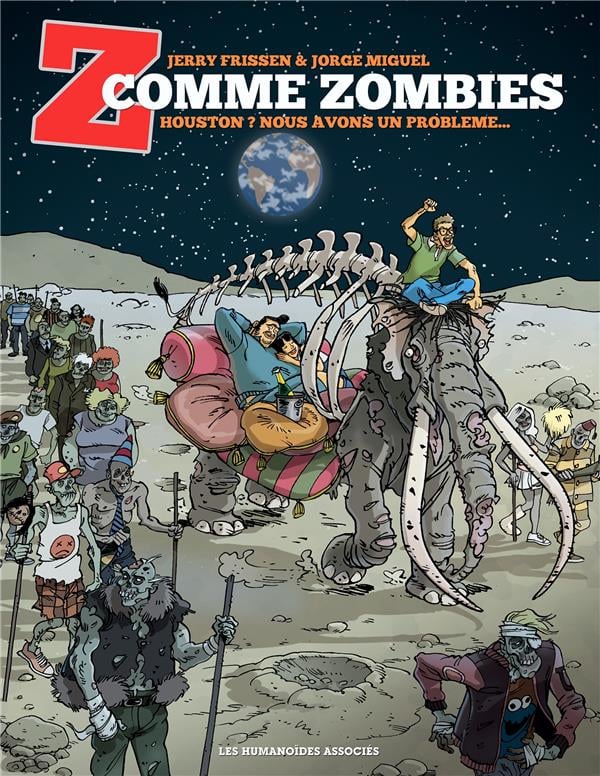 Z comme zombies Tome 1 ; le bon, la brute et le mammouth - Cover