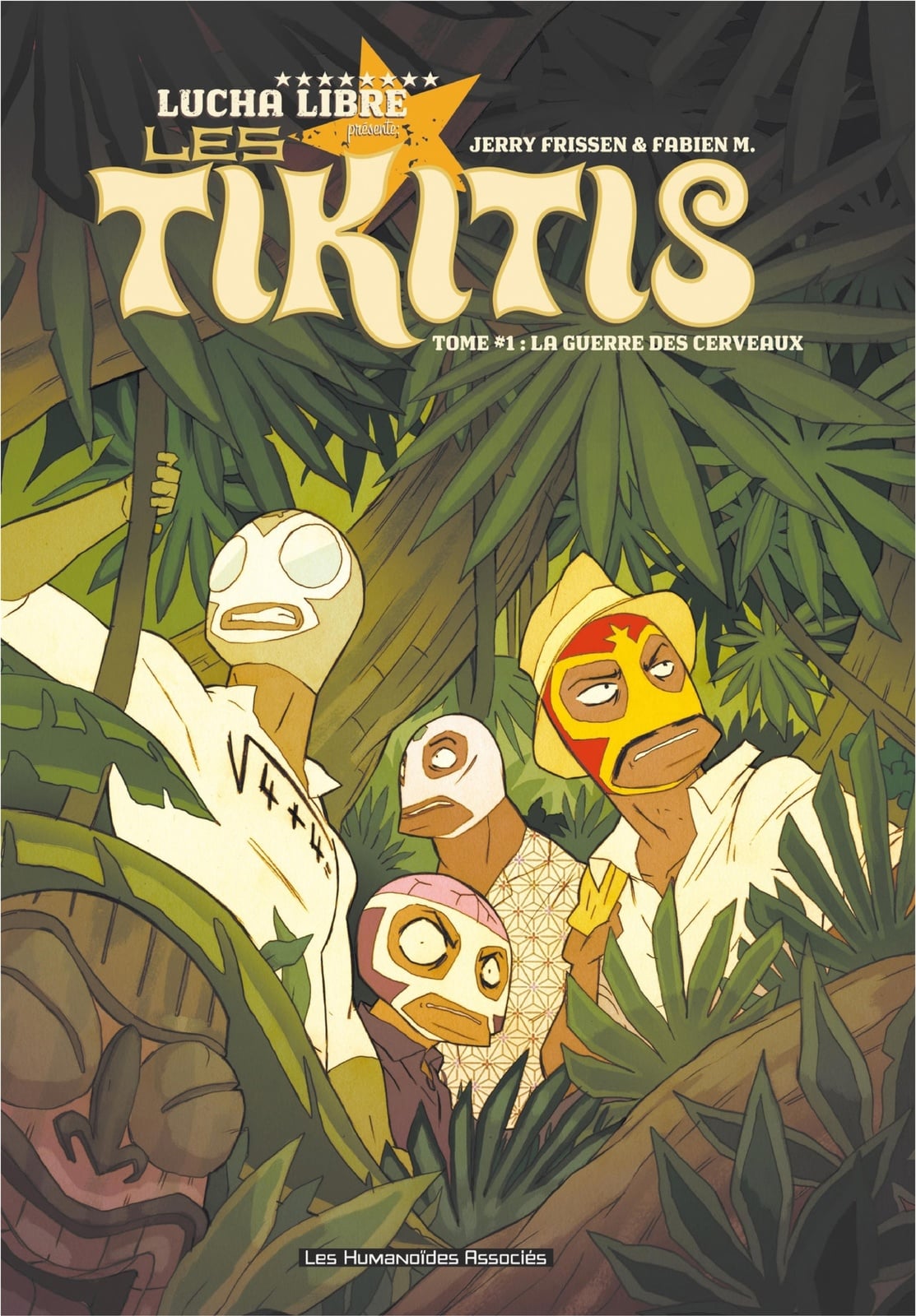 Les Tikitis T1 : La Guerre des cerveaux - Cover