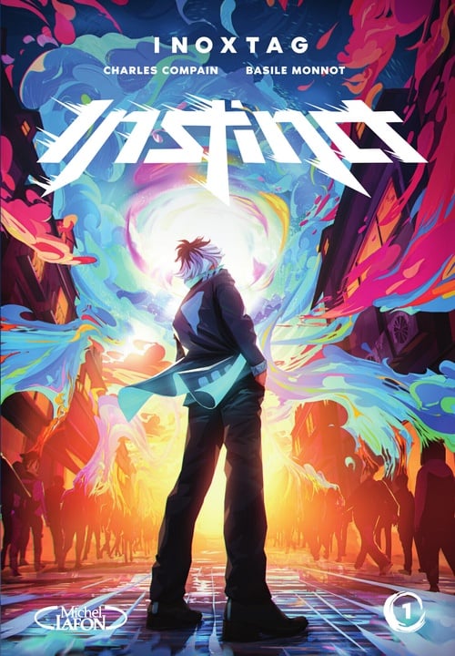 Instinct : le premier manga d'Inoxtag - Cover