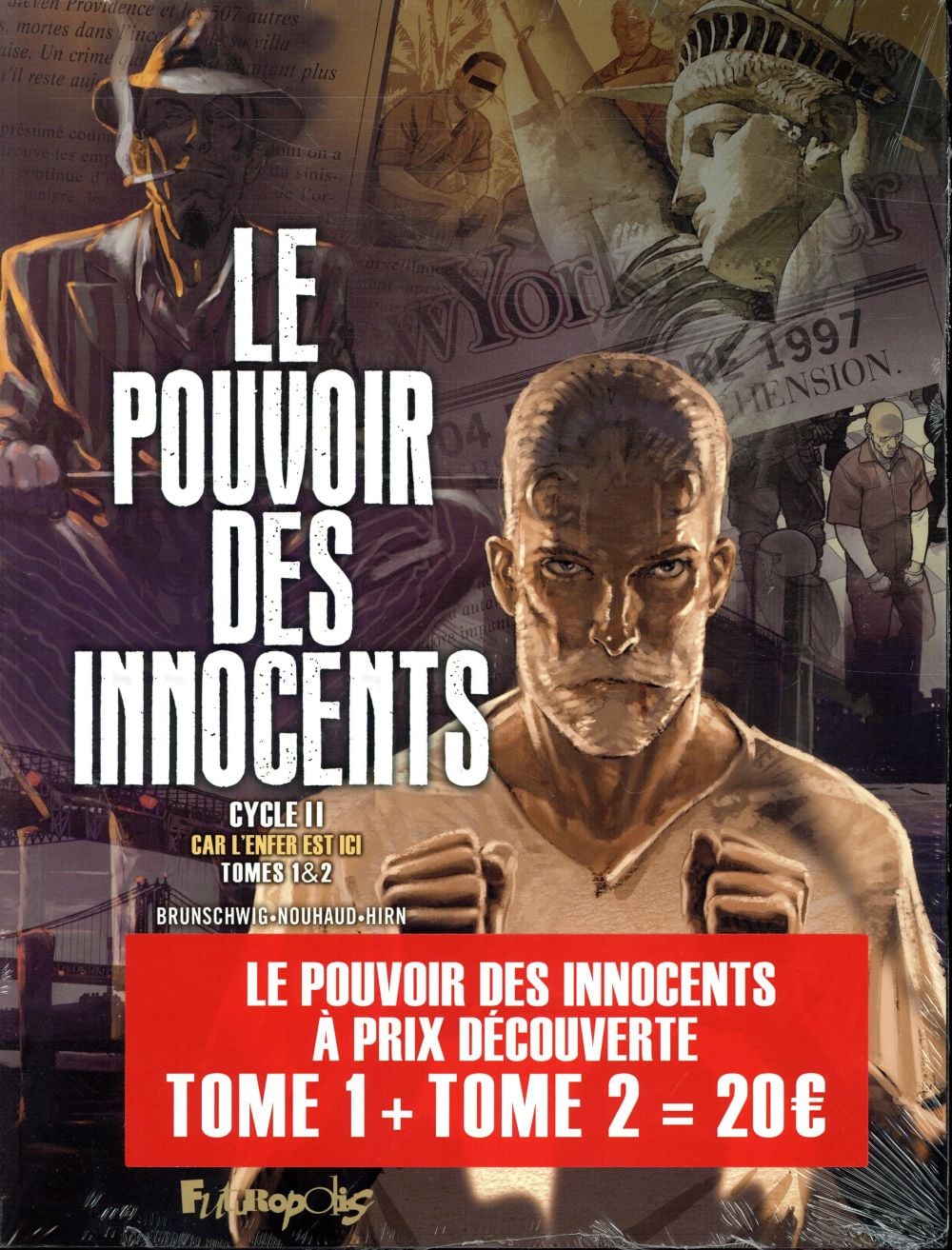 Le pouvoir des innocents - cycle 2 ; car l'enfer est ici : coffret Tomes 1 et 2 - Cover