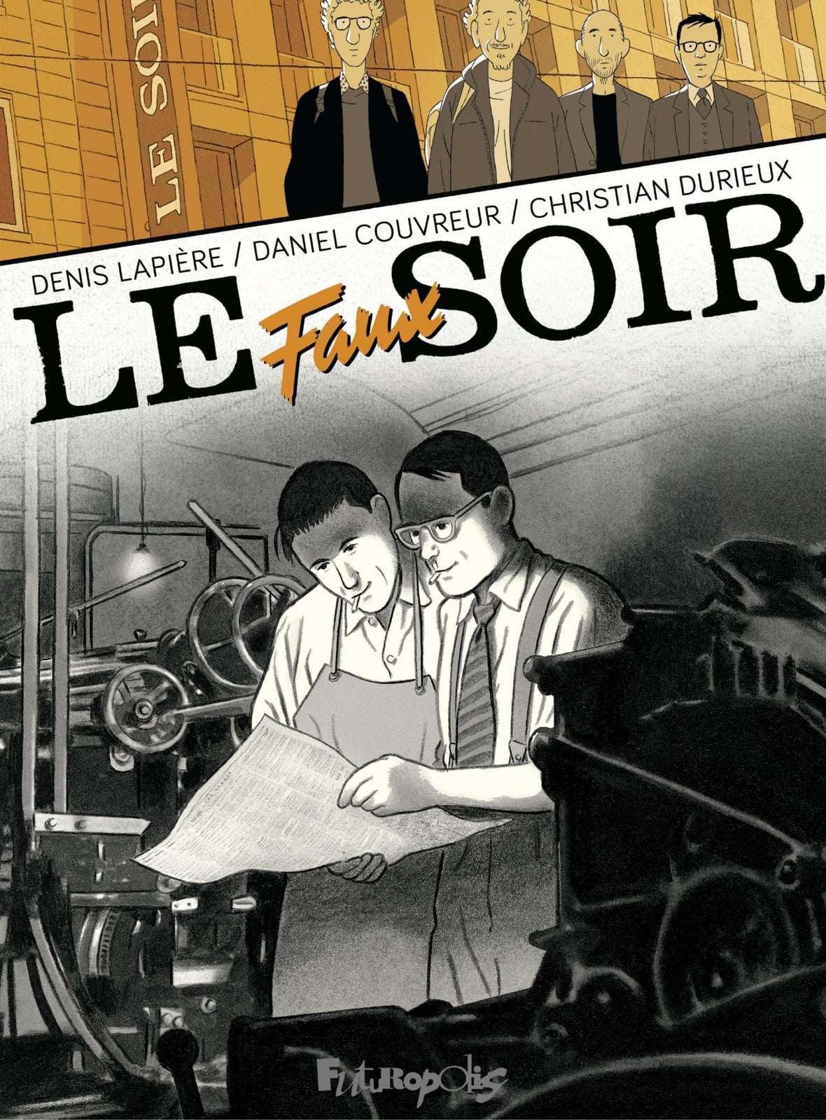 Le faux soir - Cover