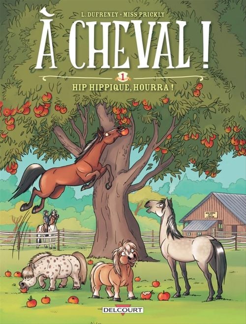 À cheval ! T01 - Cover