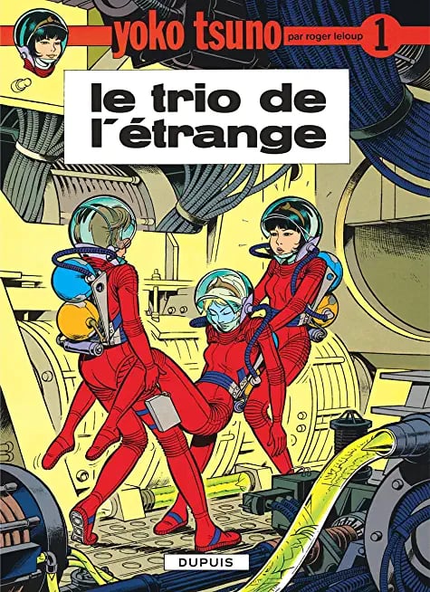 Le trio de l'étrange - Cover