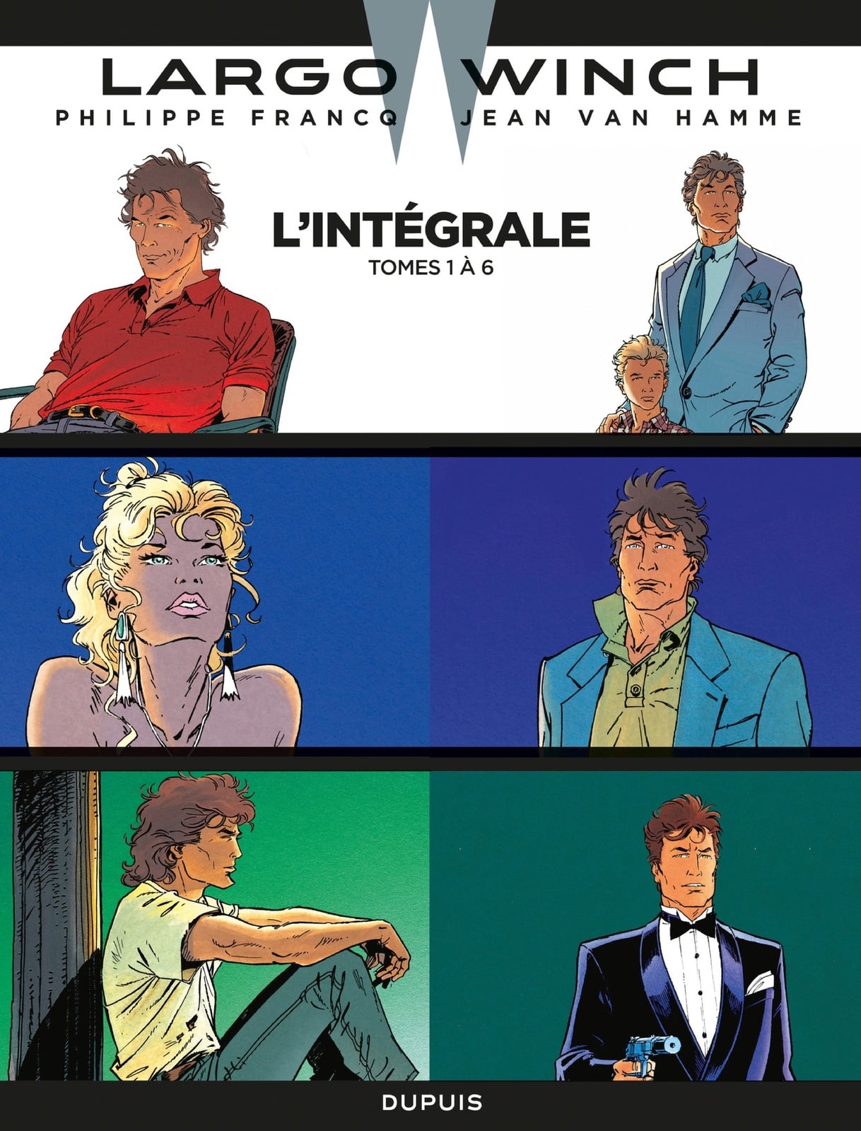 Largo Winch - intégrale - Cover
