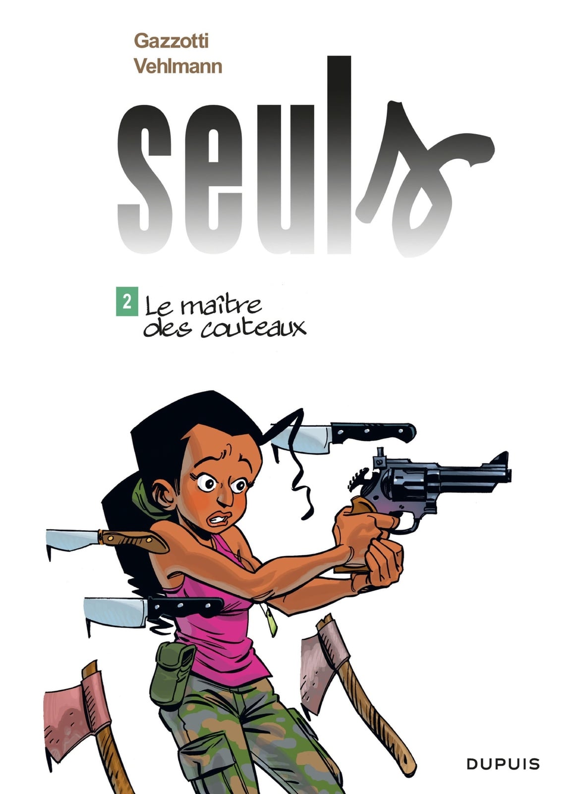 Seuls - Tome 2 - Le maître des couteaux - Cover