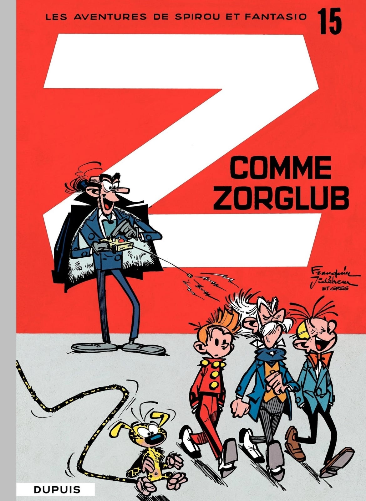 Spirou et Fantasio - Tome 15 - Z COMME ZORGLUB - Cover