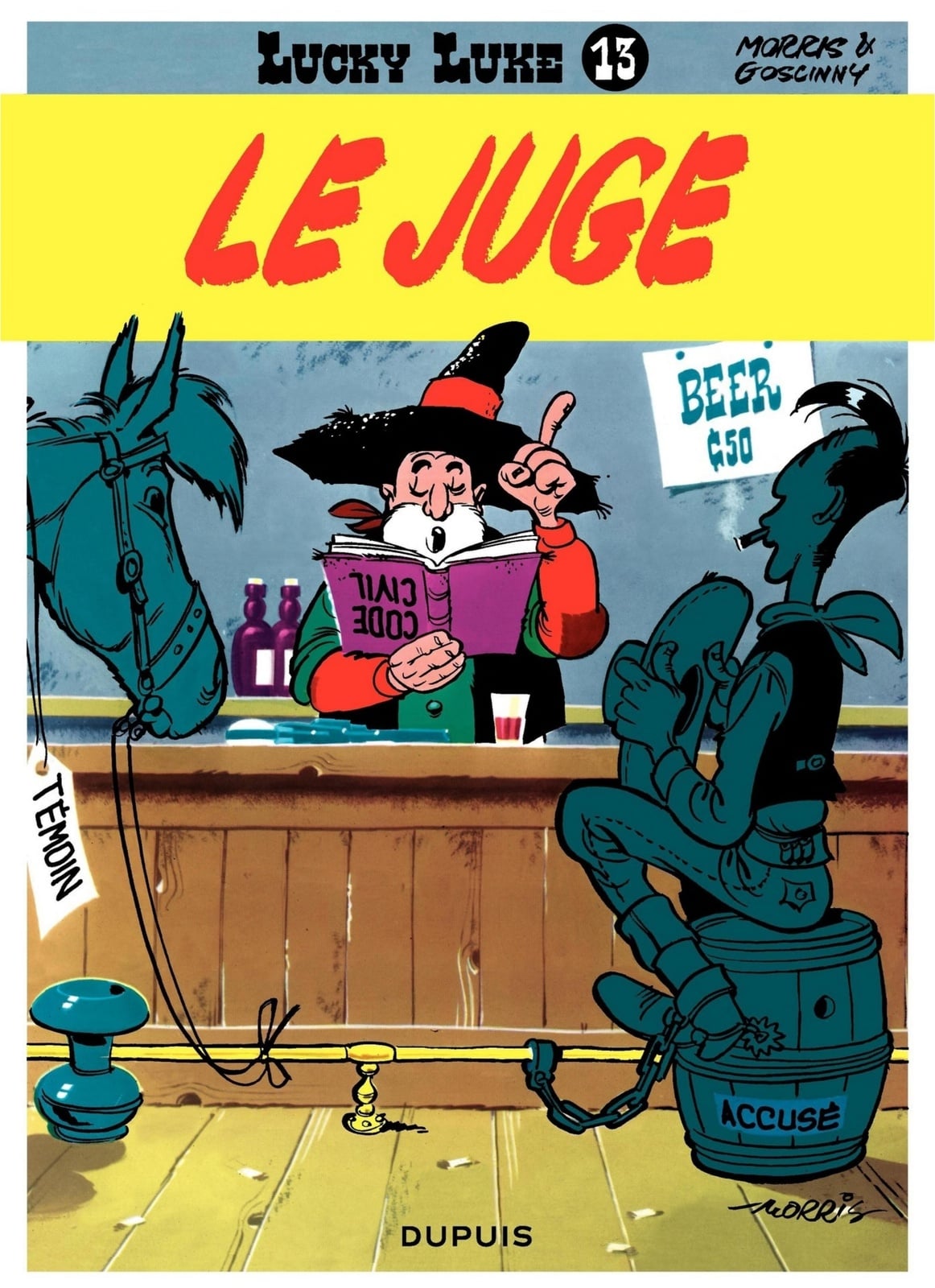 Lucky Luke - Tome 13 - Le Juge - Cover