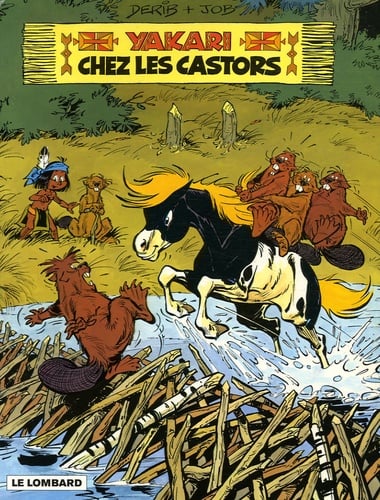 Yakari chez les castors - Cover