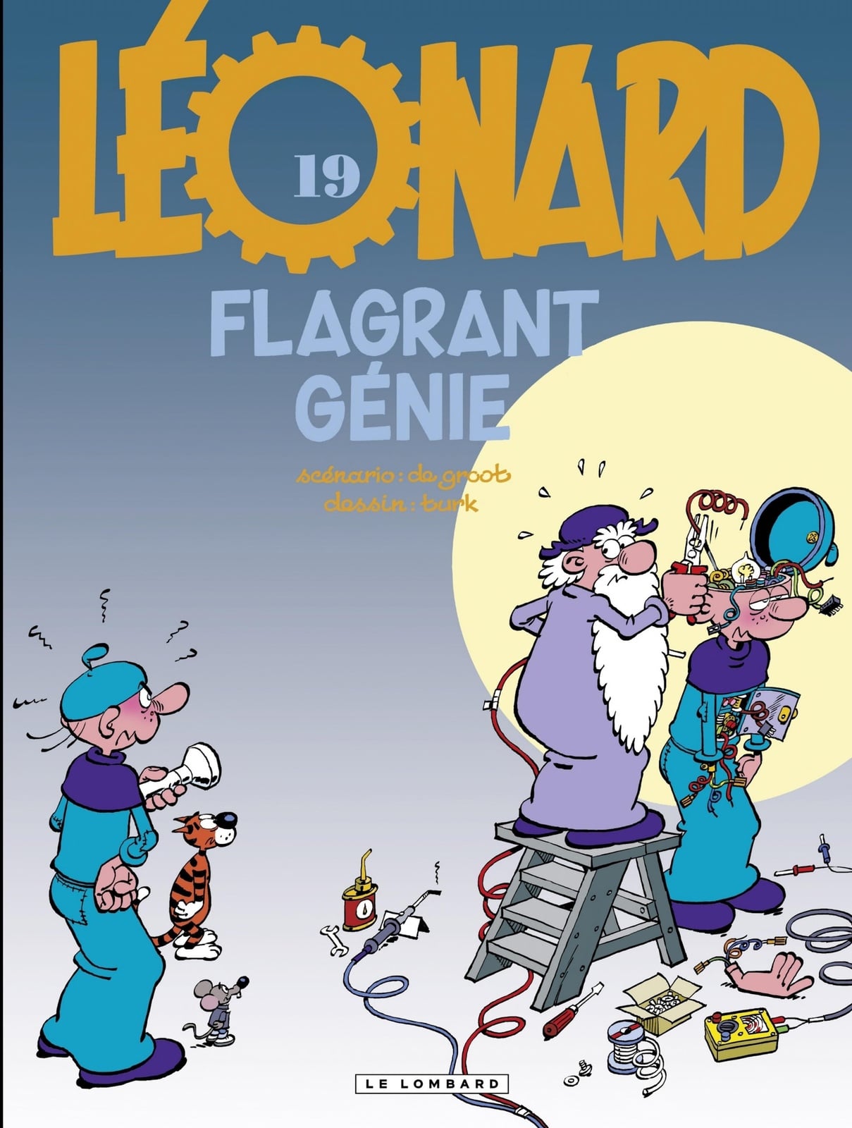 Léonard - tome 19 - Flagrant génie - Cover
