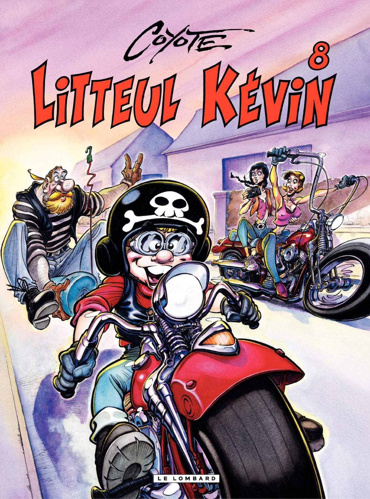 Litteul Kevin – tome 8 - Cover
