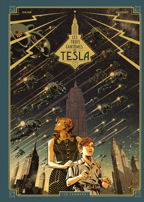 Les trois fantômes de Tesla - Tome 1 - Le mystère Chtokavien - Cover