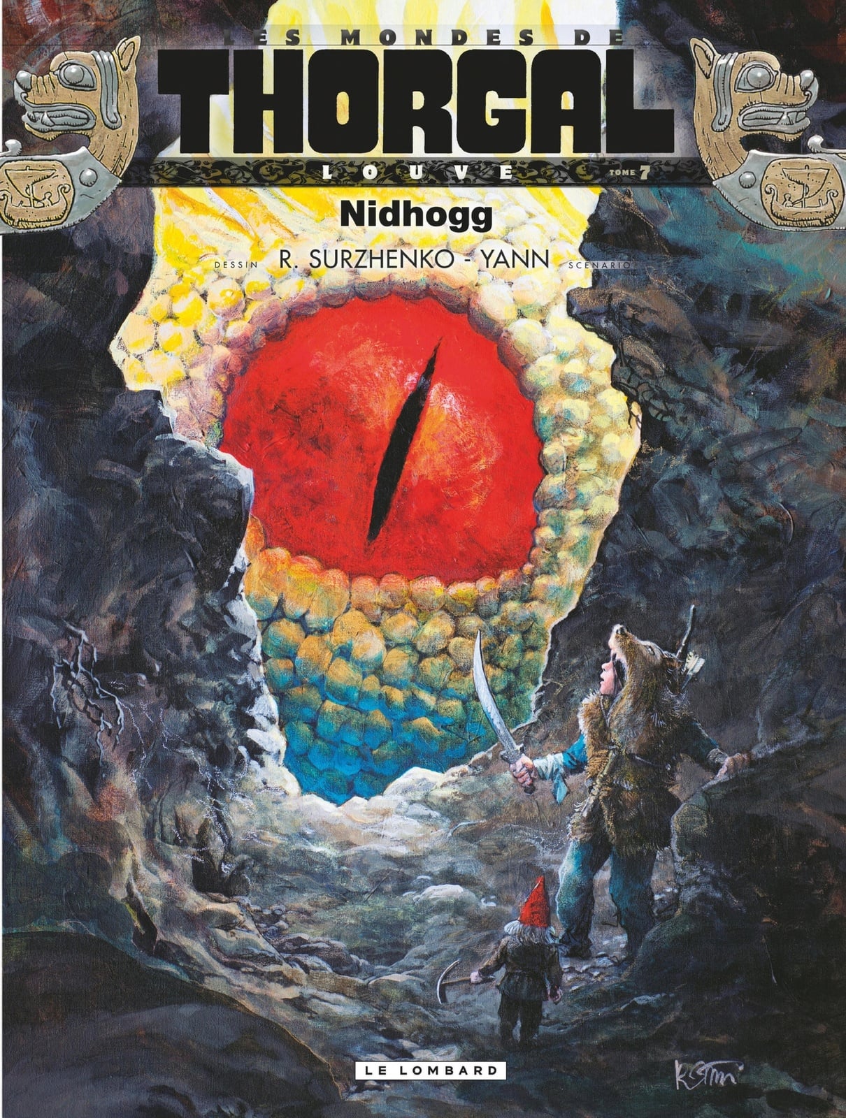 Louve - tome 7 - Nidhogg - Cover