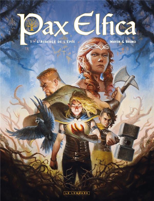 Pax elfica - tome 1 - l'auberge de l'epee - Cover