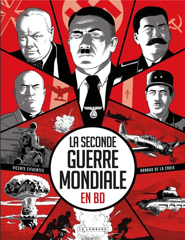 La seconde guerre mondiale en bd - Cover