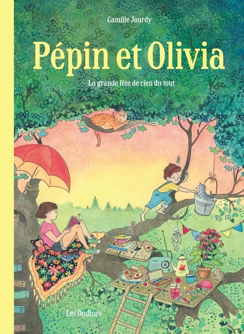 Pépin et Olivia - Tome 1 - La grande fête de rien du tout - Cover