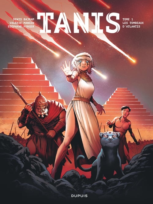 Tanis - Tome 1 - Les tombeaux d'Atlantis - Cover