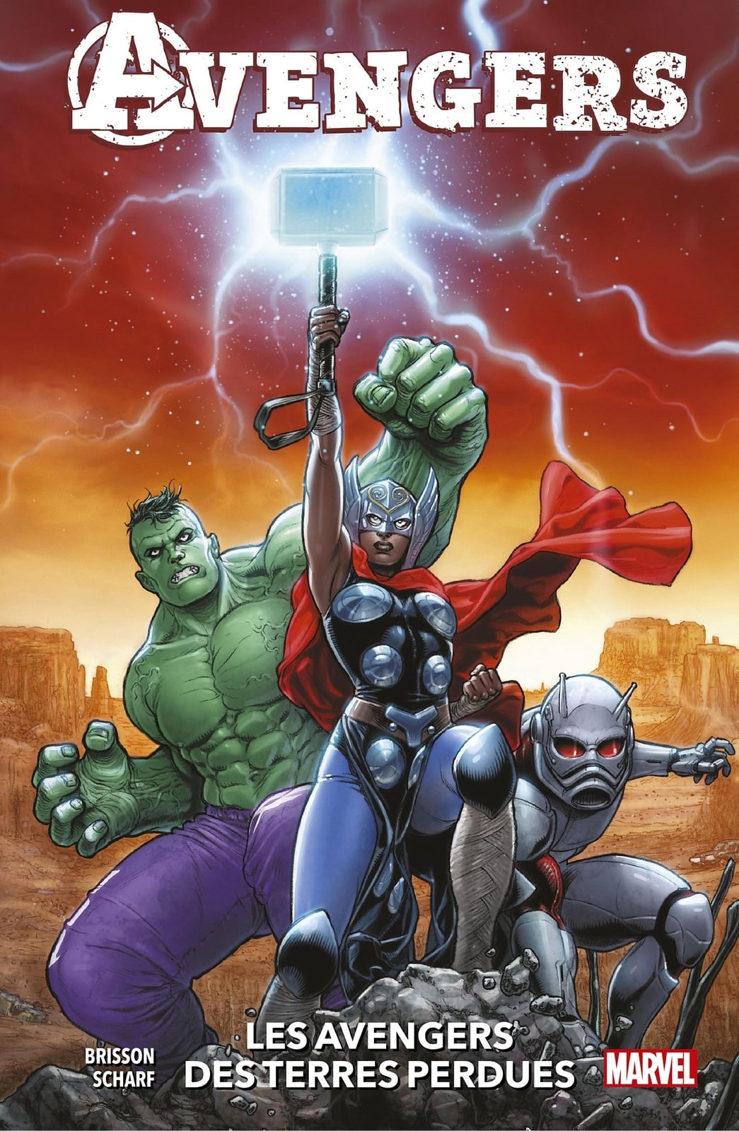 Avengers : Les Avengers des Terres Perdues - Cover