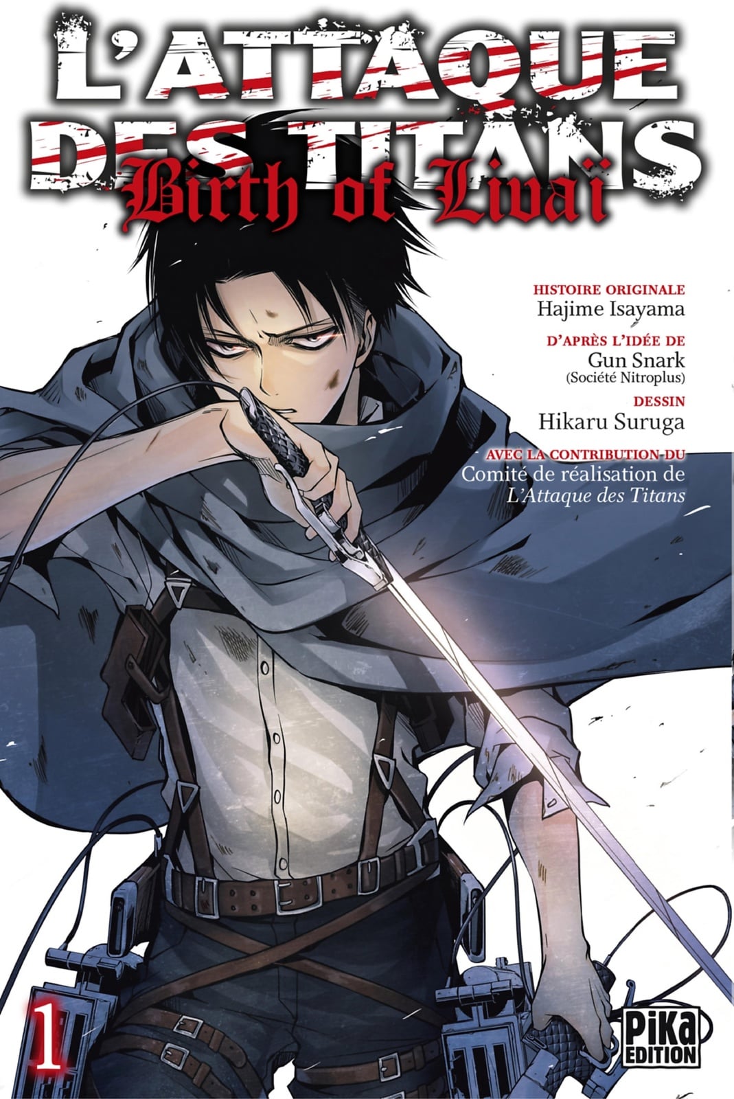 L'Attaque des Titans - Birth of Livaï - Cover