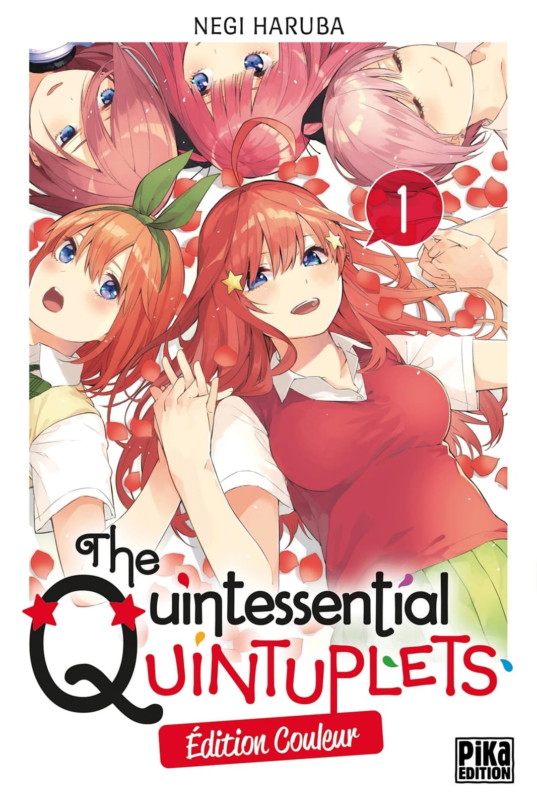 The Quintessential Quintuplets T01 Edition couleur - Cover