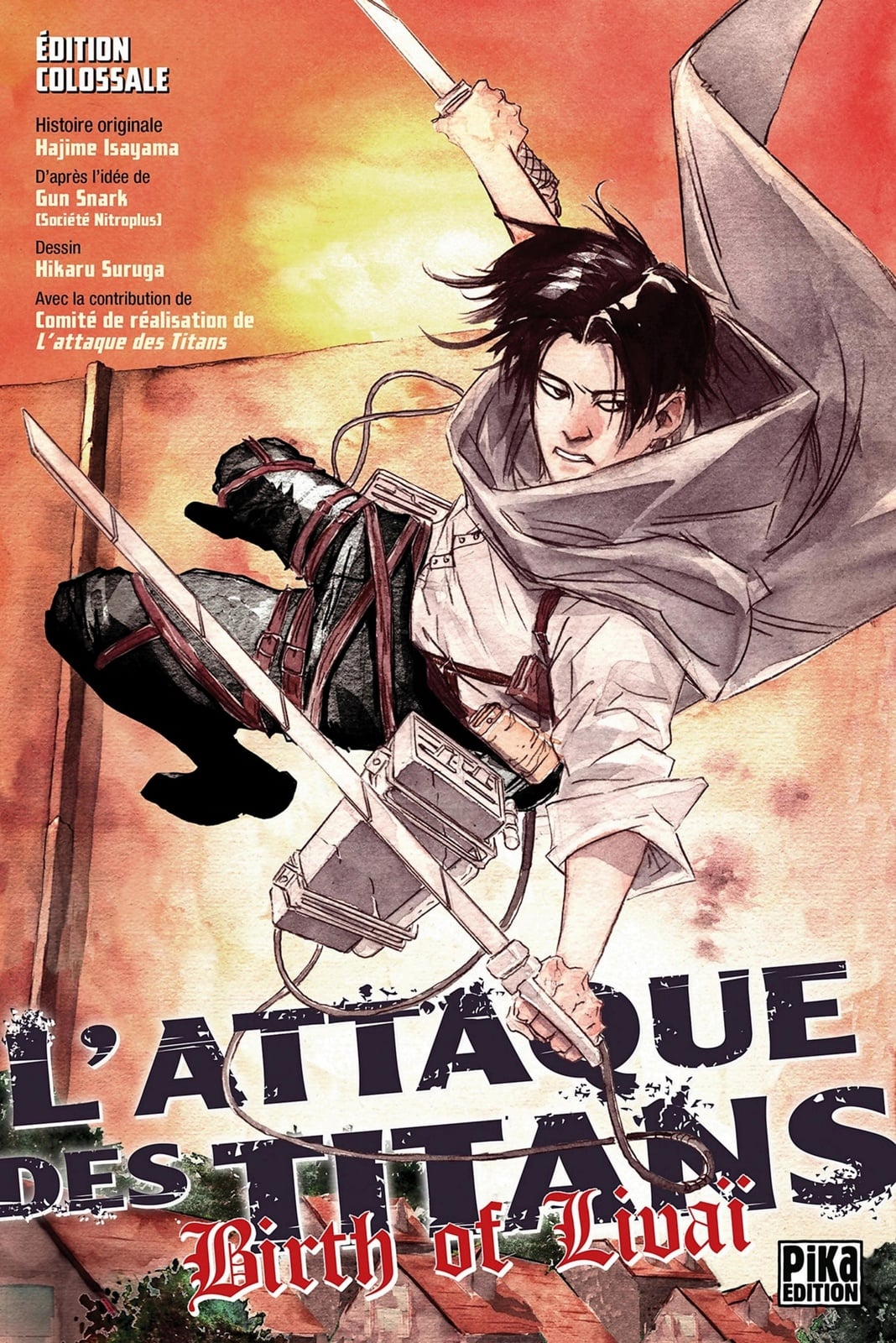 L'Attaque des Titans - Birth of Livaï - Edition Colossale - Cover