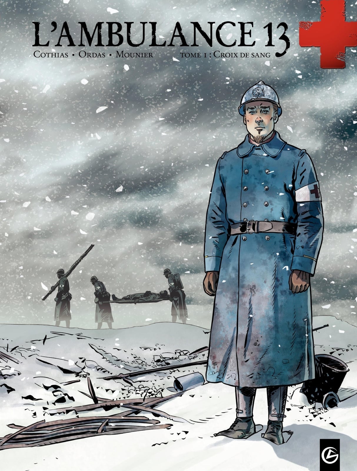 L'Ambulance 13 - Tome 1 - Croix de sang - Cover