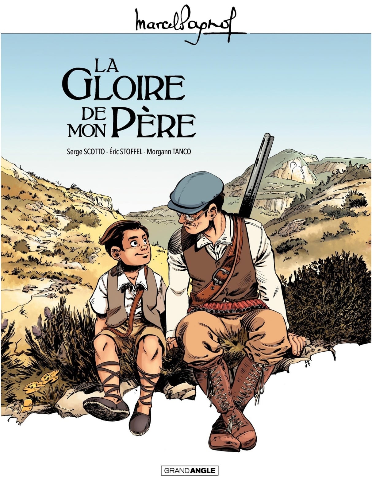 Marcel Pagnol en BD : La gloire de mon père - Cover