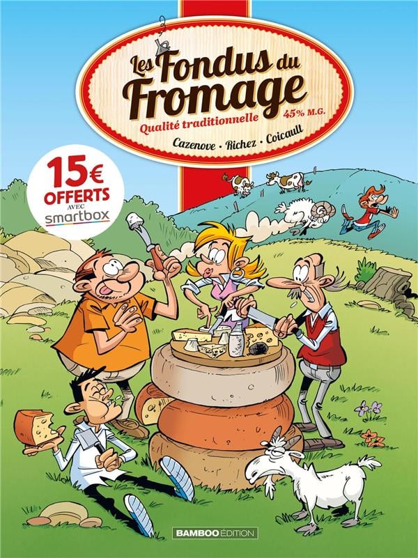 Les Fondus du Fromage - Cover