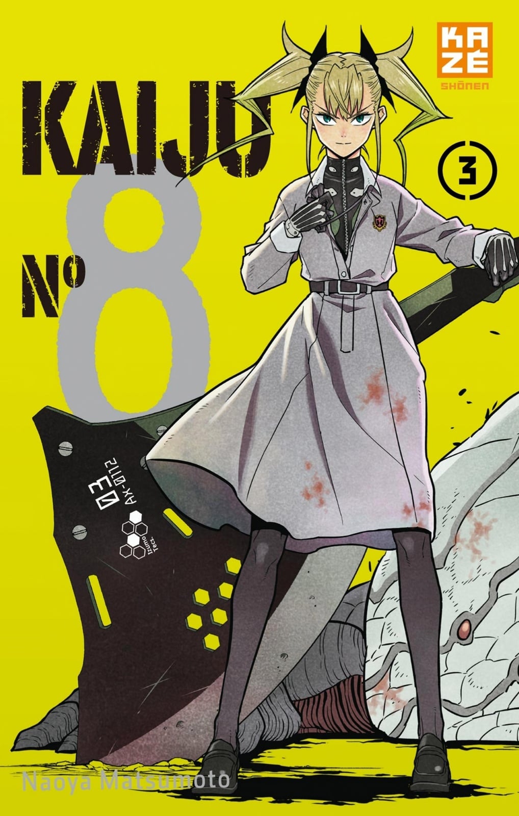 Kaiju N°8 T03 - Cover