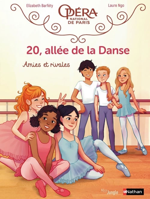 20, allée de la danse - Tome 1 - Amies et rivales - Cover