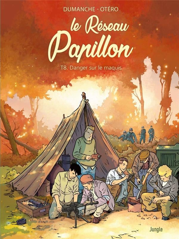 Le réseau Papillon Tome 8 - Cover