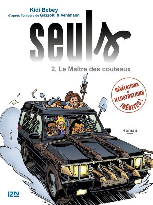 Seuls - tome 2 : Le maître des couteaux - Cover