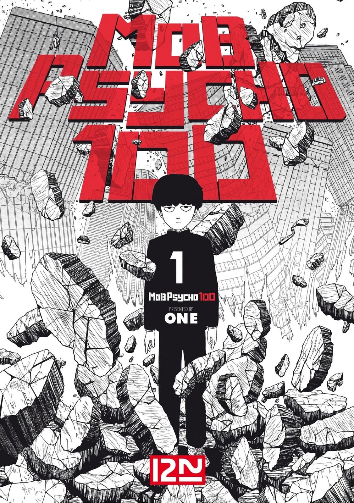 Mob Psycho 100 - tome 01 - Cover
