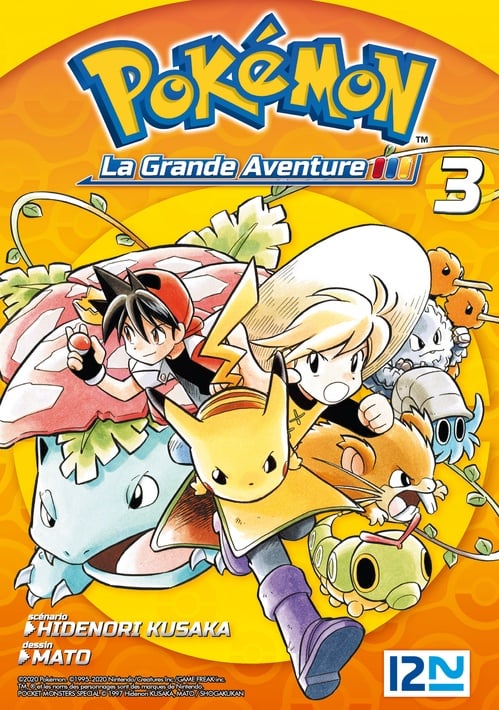Pokémon - La Grande Aventure - tome 3 - Cover