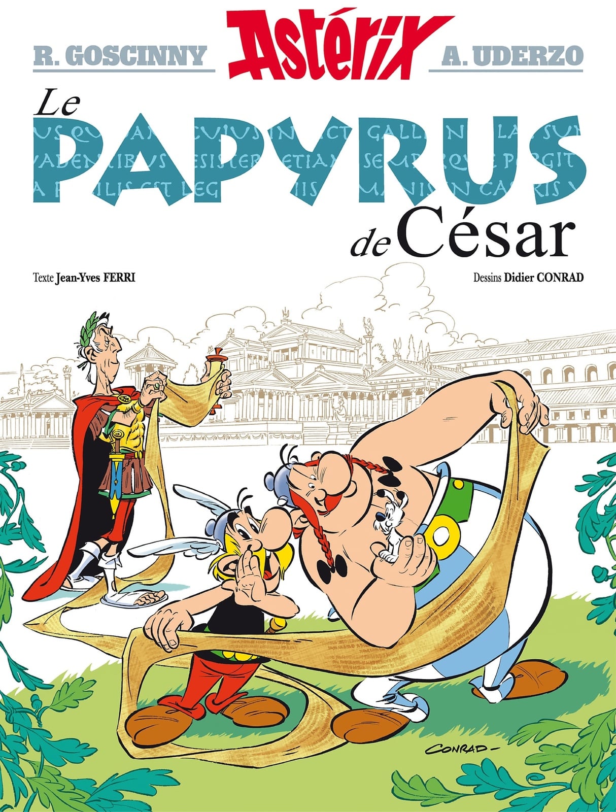 Astérix - Le Papyrus de César - n°36 - Cover