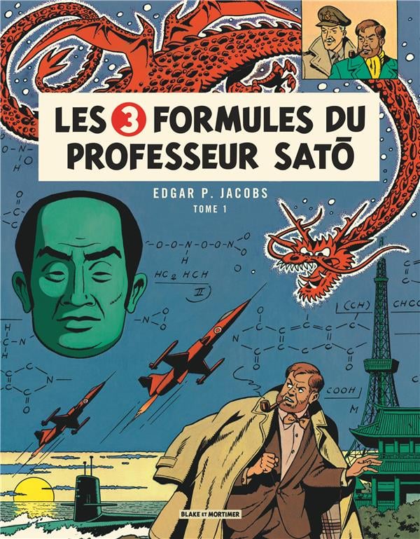 Les 3 formules du Professeur Sato - Cover
