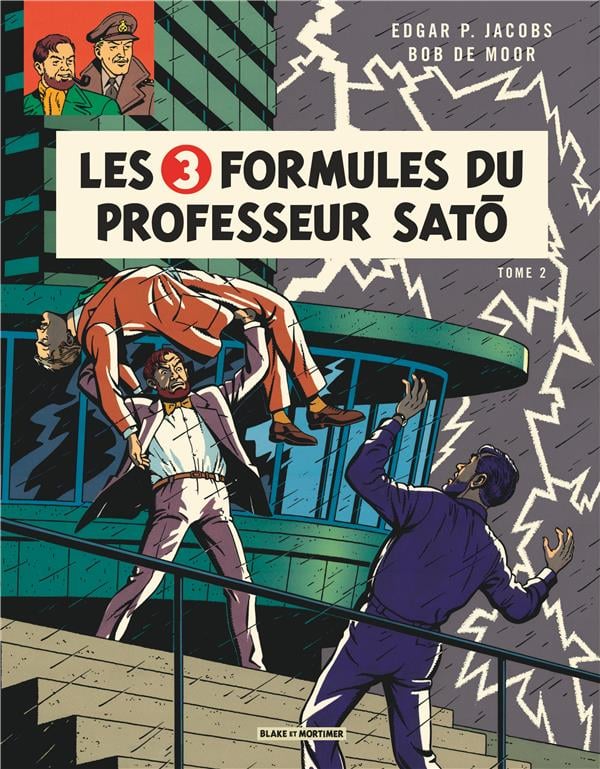 Les trois formules du professeur Sato - Cover