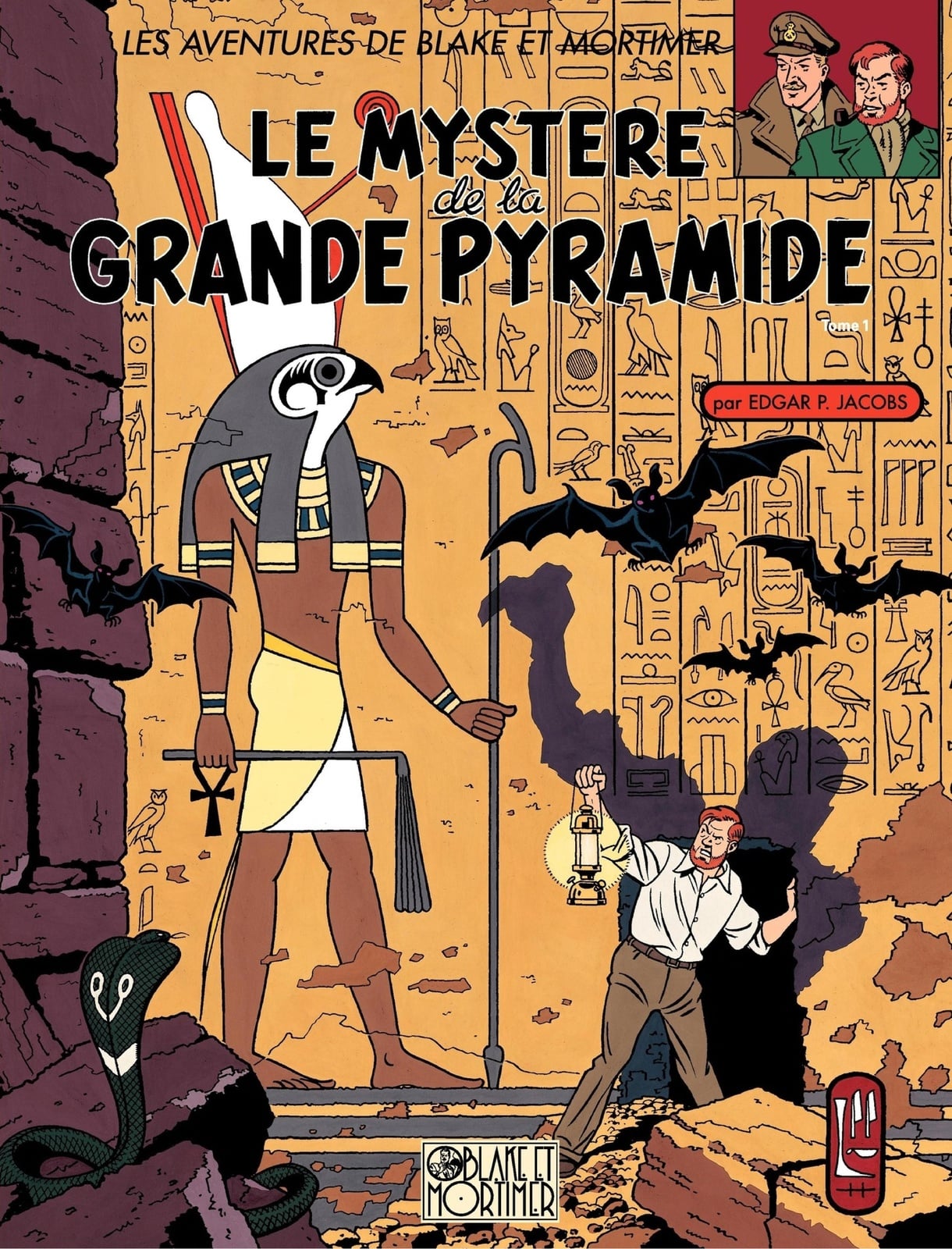 Blake et Mortimer - Tome 4 - Le Mystère de la Grande Pyramide - Cover